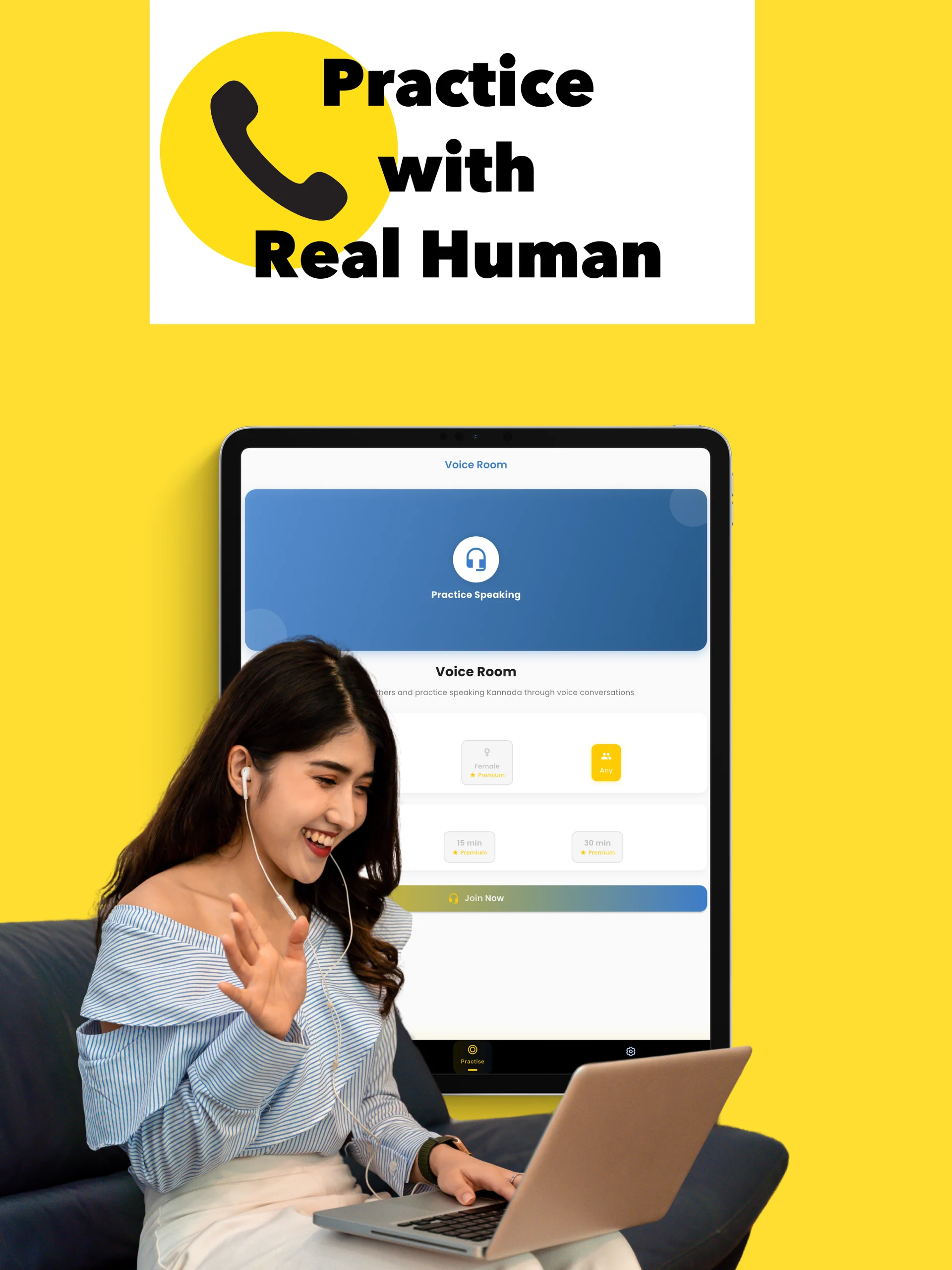 Kannada Connect App - Conversation Practice